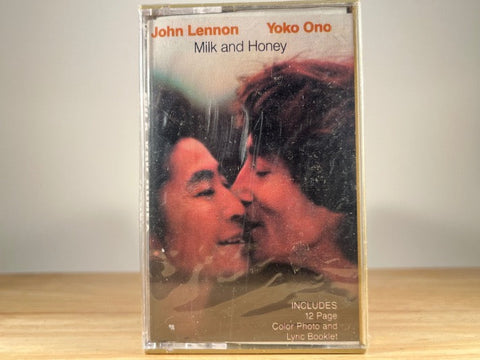 JOHN LENNON YOKO ONO - milk and honey - BRAND NEW CASSETTE TAPE [hole punch]