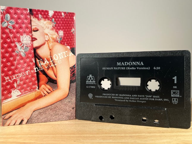 MADONNA - human nature [cassingle] - CASSETTE TAPE