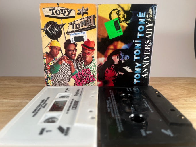 TONY TONE TONE - 2x cassingles - CASSETTE TAPE