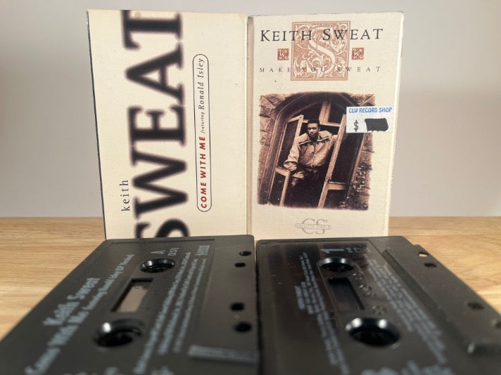 KEITH SWEAT - 2x cassingles - CASSETTE TAPE