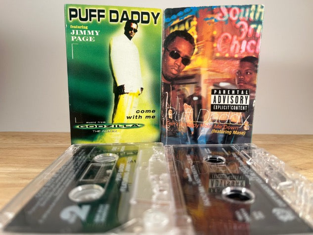 PUFF DADDY - 2x cassingles - CASSETTE TAPE