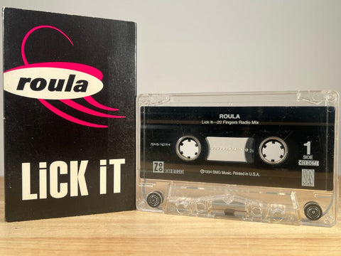 ROULA - lick it [cassingle] - CASSETTE TAPE