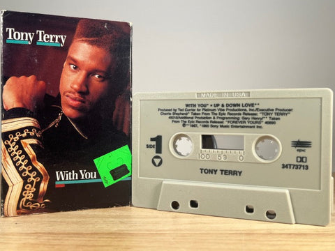 TONY TERRY - with you [cassingle] - CASSETTE TAPE