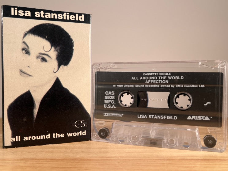 LISA STANSFIELD - all around the world [cassingle] - CASSETTE TAPE