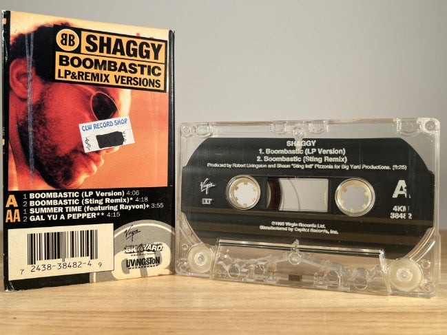 SHAGGY - boombastic [cassingle] - CASSETTE TAPE