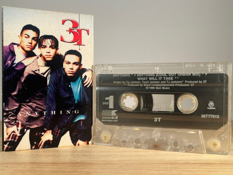 3T - anything [cassingle] - CASSETTE TAPE