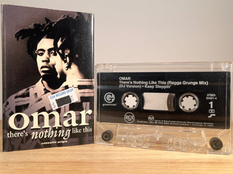 OMAR - there's nothing like this [cassingle] - CASSETTE TAPE