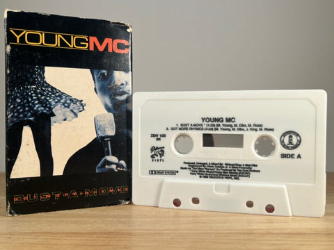 YOUNG MC - bust a move [cassingle] - CASSETTE TAPE