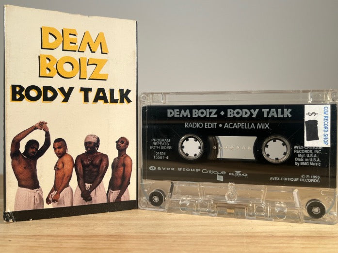 DEM BOIZ - body talk [cassingle] - CASSETTE TAPE