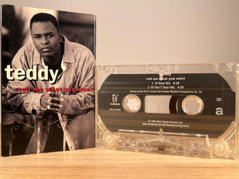 TEDDY - tell me what you want [cassingle] - CASSETTE TAPE