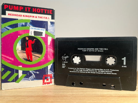 REDHEAD KINGPIN & THE F.B.I. - pump it hottie [cassingle] - CASSETTE TAPE