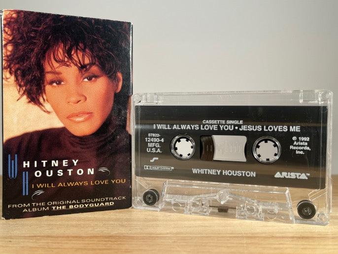 WHITNEY HOUSTON - i will always love you [cassingle] - CASSETTE TAPE