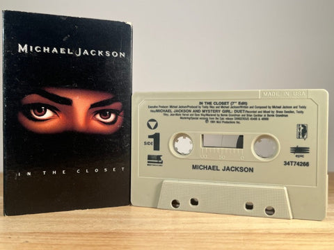 MICHAEL JACKSON - in the closet [cassingle] - CASSETTE TAPE