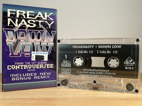 FREAK NASTY - down low - [cassingle] - CASSETTE TAPE