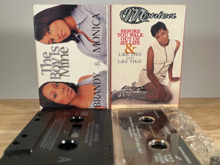 MONICA - 2x cassingles - [cassingle] - CASSETTE TAPE