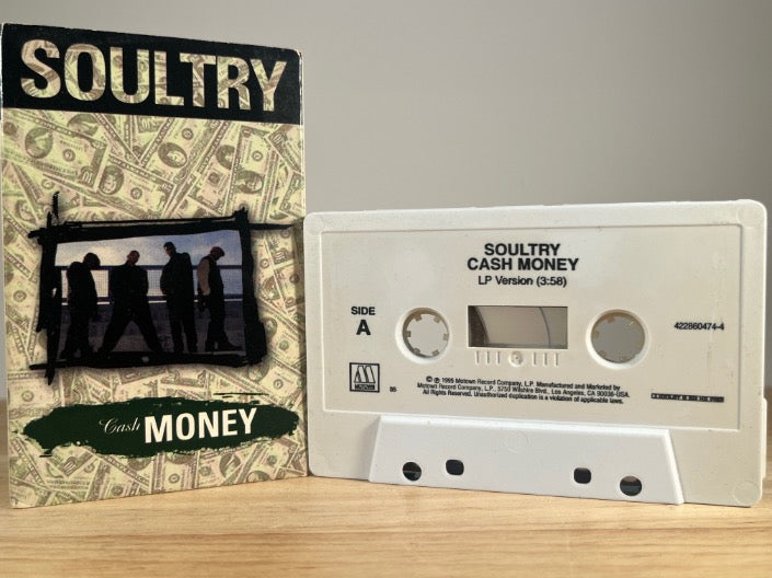 SOULTRY - cash money [cassingle] - CASSETTE TAPE