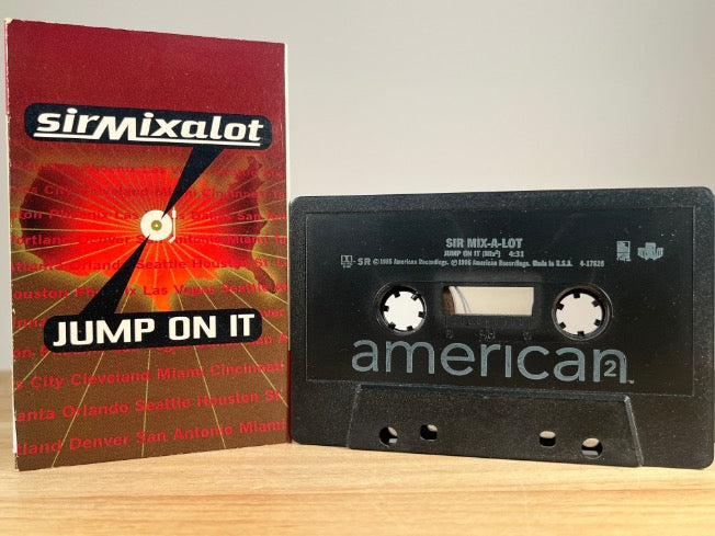 SIR MIX-A-LOT - jump on it [cassingle] - CASSETTE TAPE