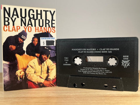 NAUGHTY BY NATURE - clap yo hands [cassingle] - CASSETTE TAPE