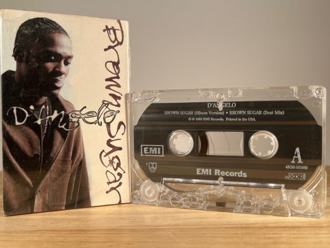 D'ANGELO - brown sugar [cassingle] - CASSETTE TAPE