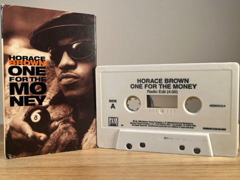 HORACE BROWN - one for the money [cassingle] - CASSETTE TAPE