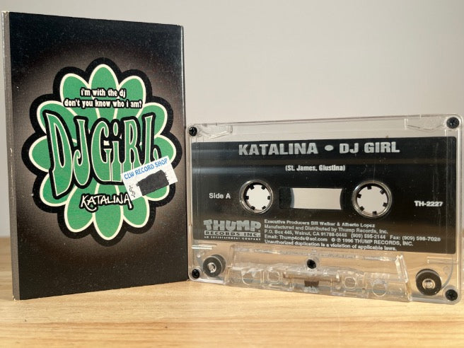 KATALINA - dj girl [cassingle] - CASSETTE TAPE