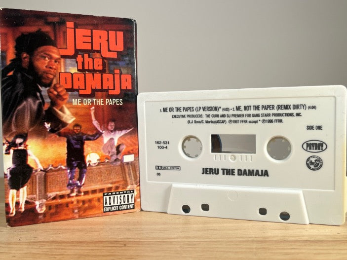 JERU THE DAMAJA - me or the papes [cassingle] - CASSETTE TAPE