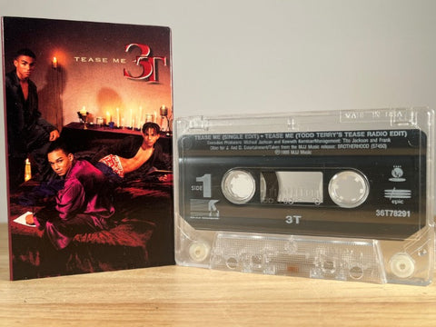 3T - tease me - [cassingle] - CASSETTE TAPE