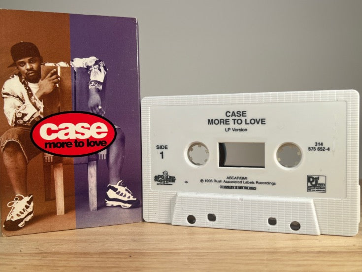 CASE - more to love [cassingle] - CASSETTE TAPE