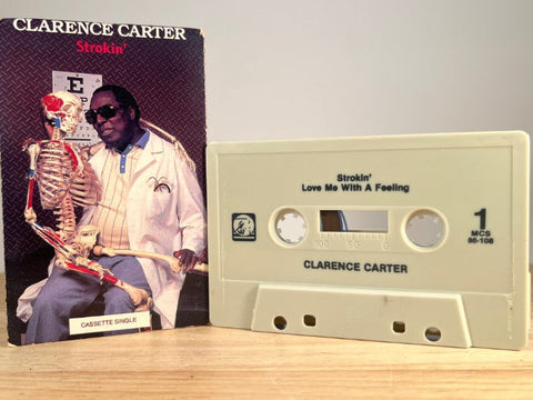 CLARENCE CARTER - strokin’ [cassingle] - CASSETTE TAPE