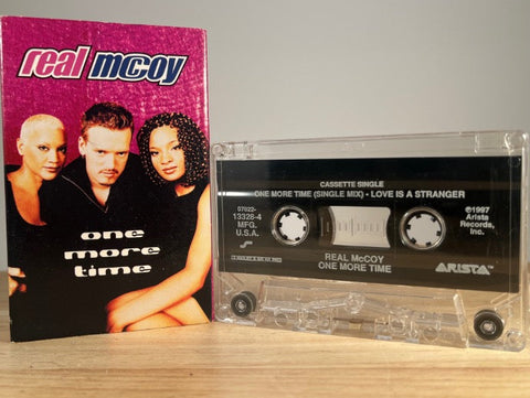 REAL MCCOY - one more time [cassingle] - CASSETTE TAPE