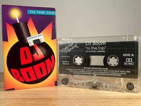 DJ BOOM - to the top [cassingle] - CASSETTE TAPE