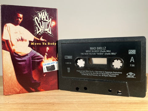 MAD SKILLZ - move ya body [cassingle] - CASSETTE TAPE