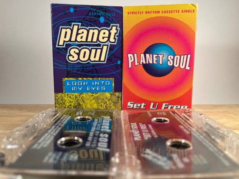 PLANET SOUL - 2x cassingle - [cassingle] - CASSETTE TAPE