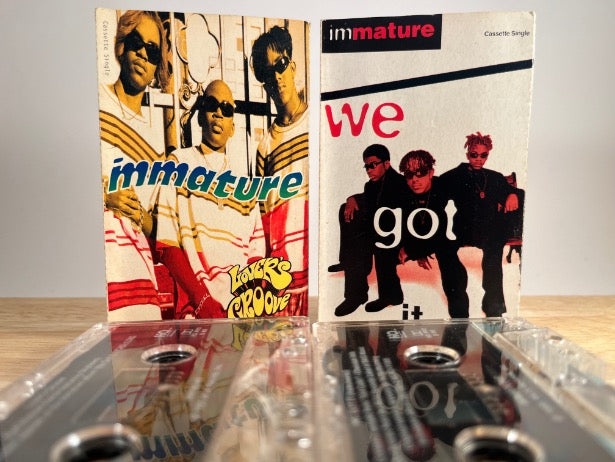 IMMATURE - 2x cassingle - [cassingle] - CASSETTE TAPE