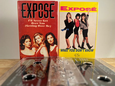 EXPOSÉ - 2x cassingle - [cassingle] - CASSETTE TAPE