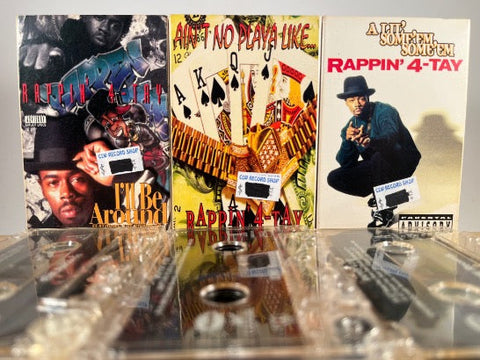 RAPPIN' 4-TAY - 3x cassingle - [cassingle] - CASSETTE TAPE