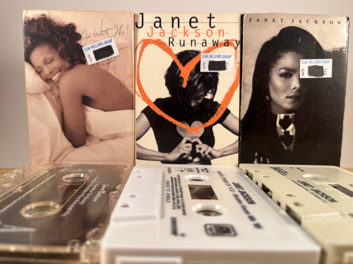 JANET JACKSON - 3x cassingle - [cassingle] - CASSETTE TAPE