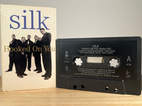 SILK - hooked on you [cassingle] - CASSETTE TAPE