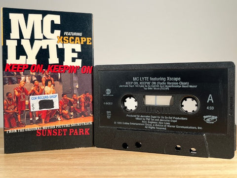 MC LYTE - keep on, keepin’ on [cassingle] - CASSETTE TAPE