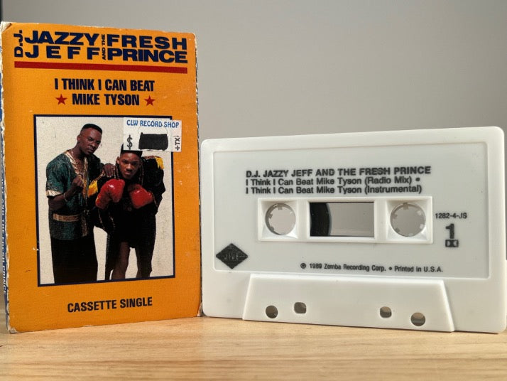 DJ JAZZY JEFF & THE FRESH PRINCE - i think i can beat mike tyson [cassingle] - CASSETTE TAPE