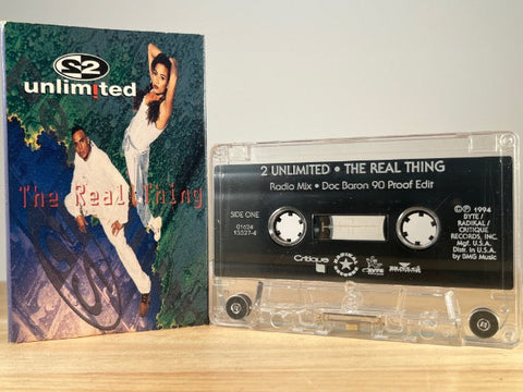 2 UNLIMITED - the real thing [cassingle] - CASSETTE TAPE