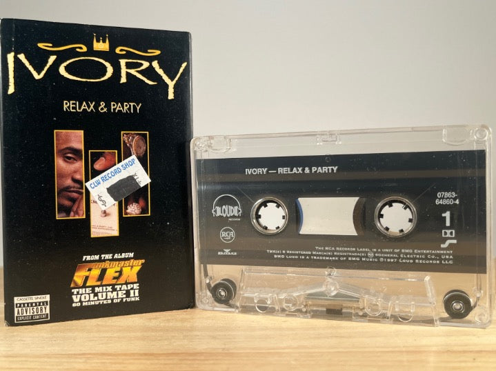 IVORY - relax & party [cassingle] - CASSETTE TAPE