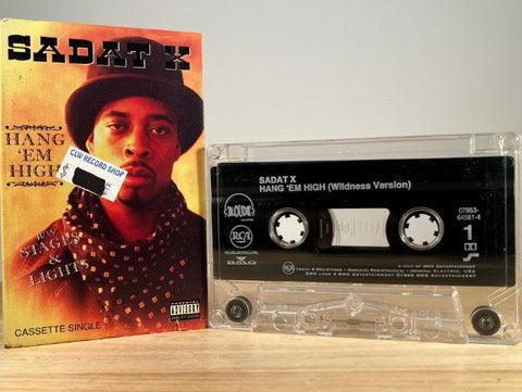 SADAT X - hang ‘em high [cassingle] - CASSETTE TAPE