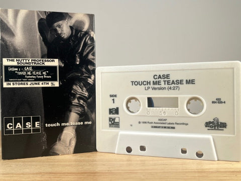 CASE - touch me tease me [cassingle] - CASSETTE TAPE