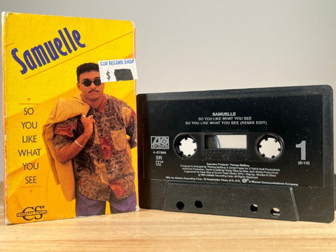 SAMUELLE - so you like what you see [cassingle] - CASSETTE TAPE