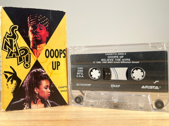 SNAP - oops up [cassingle] - CASSETTE TAPE