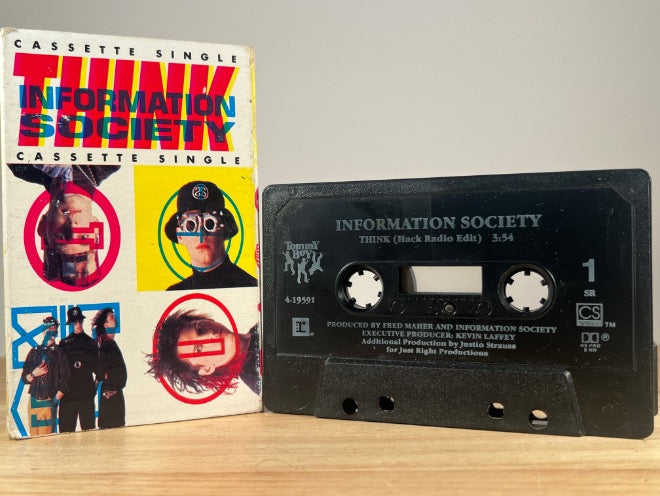 INFORMATION SOCIETY - think [cassingle] - CASSETTE TAPE