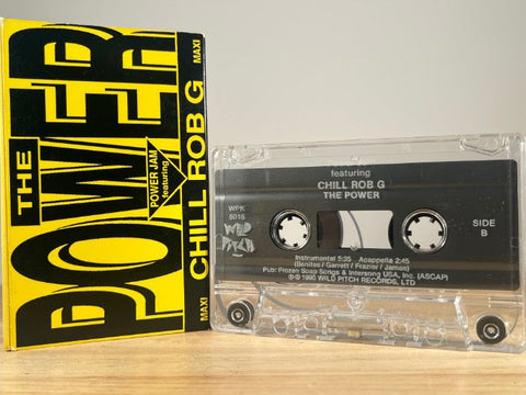 POWER JAM & CHILL ROB G - the power [cassingle] - CASSETTE TAPE