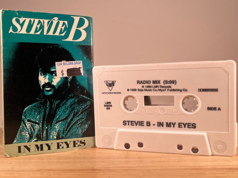 STEVIE B - in my eyes [cassingle] - CASSETTE TAPE