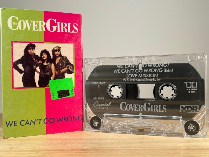 COVER GIRIS - we can’t go wrong [cassingle] - CASSETTE TAPE